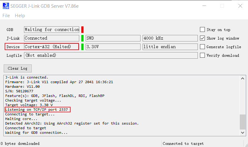 ../../_images/smart_ca32_core0_jlink_gdb_server_connection_under_windows.png