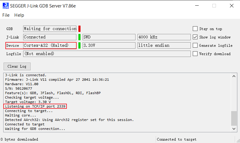 ../../_images/smart_ca32_core1_jlink_gdb_server_connection_under_windows.png